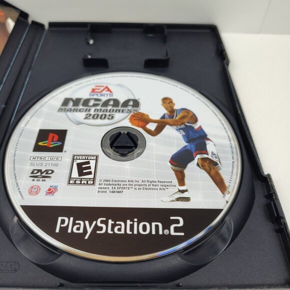 NCAA March Madness 2005 (PlayStation 2, 2004) Complete CIB Tested Working - Picture 4 of 5